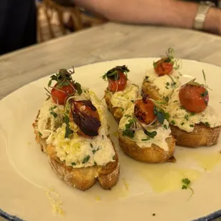 CRAB - SHRIMP BRUSCHETTA