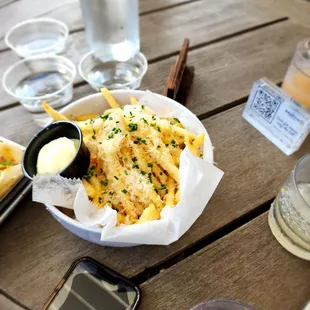 Truffle Parmesan fries