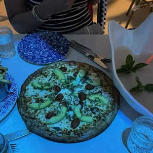 Charred Corn Pizza
