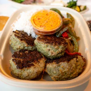 Cilantro chicken meatballs