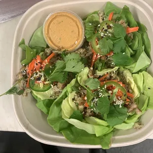 Thai Lettuce Wraps