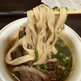 Herbal Beef Soup (this noodle is not as seen on the picture)