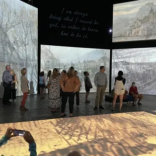 Van Gogh Alive Exhibit