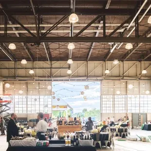 10,000 square feet indoors and 8,500 square feet outdoors