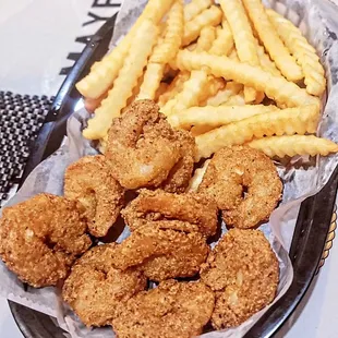 Fried Shrimp and Fries...