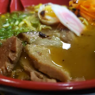 Traditional curry ramen