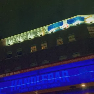 The outside of The Hangar- ft. the HandleBar