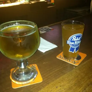 Pabst... You know it. Happy birthday Natasha!