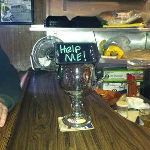 This guy knows how to get a beer...