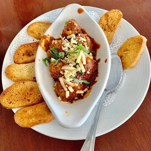 Smoked Gouda Stuffed Meatballs