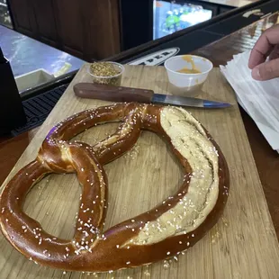Bavarian pretzel