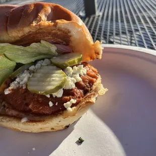 Buffalo chicken sandwich