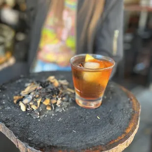 The smoky old fashion!
