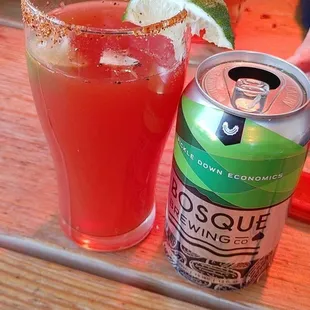 Pickle Beer with Michelada