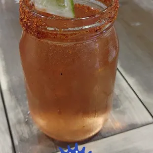 Ice cold cider