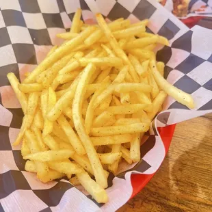 Lemon pepper fries