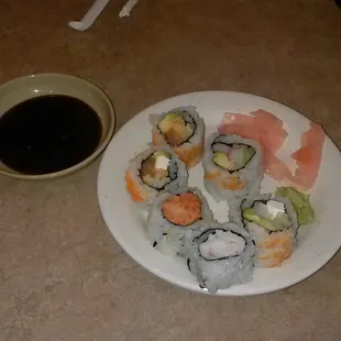 First round of sushi!!!!!