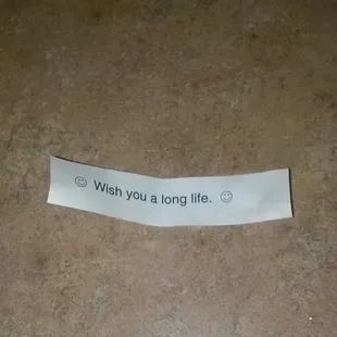 First fortune of 2014!!!!! :-)