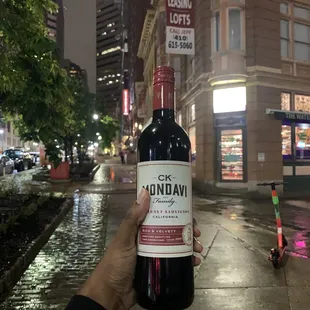 A nice Cabernet from The Happy Grape.