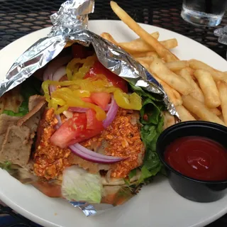 Spicy Gyro Pita