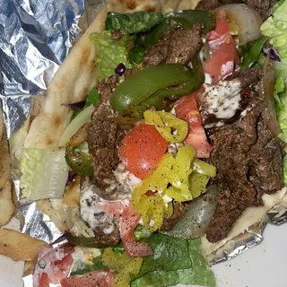 Beef Shawarma Pita