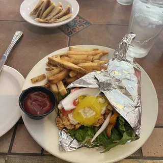 Chicken Souvlaki Pita