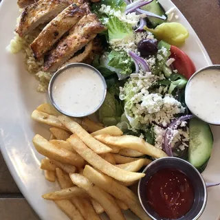 Grilled Chicken Platter