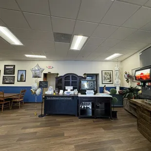 interior, sushi and sashimi