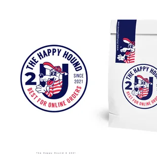 the happy hound logo