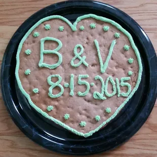 Giant Vegan Cookie