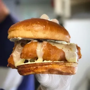 Fried Haddock Sandwich