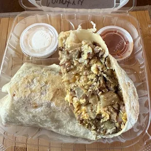Country Breakfast Burrito