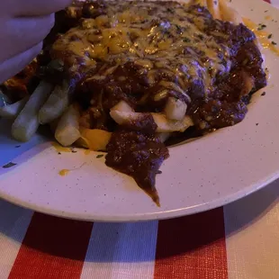 Chili cheese fries
