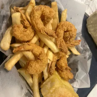 Kids shrimp basket
