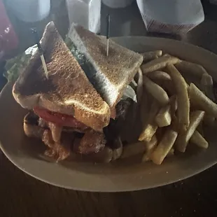 BLT with fries