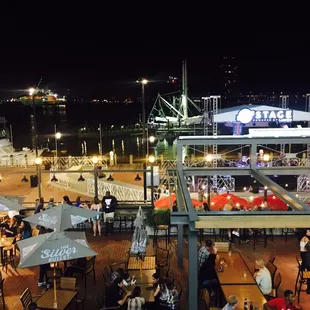 View from outside balcony