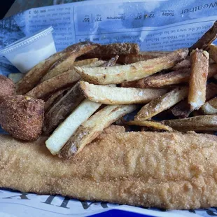 Fried Flounder