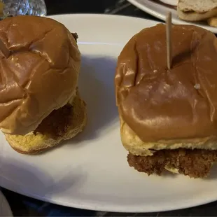 Fried Chicken Sliders