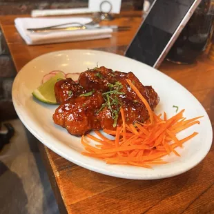 Thai boneless wings