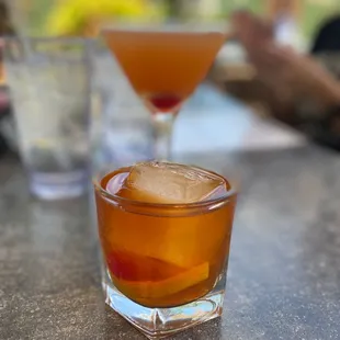 Old Fashioned &amp; Peachpolitan...