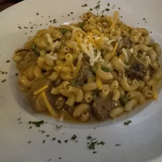 Guinness Brisket Mac and Cheese