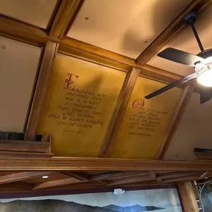 Dining room at the Harp