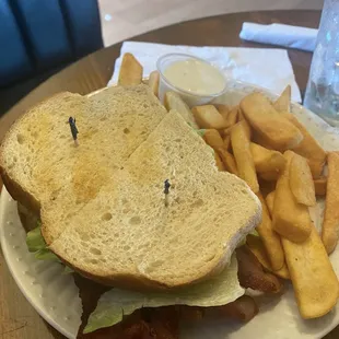 BLT with fries