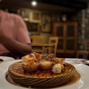 PULPO A LA GALLEGA galician style octopus with red potato, pimenton &amp; arbequina oil