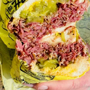 THE HAT, Lake Forest, California!  Known for their Piled High WORLD FAMOUS Pastrami Dip Sammie~ Since 1951! Come HANGRY! :)