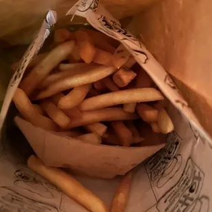 Fries - big order for standard order