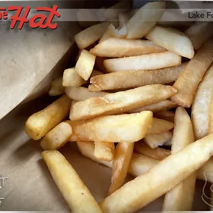 Bag o&apos; onion fries!