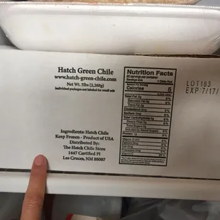 the contents of the refrigerator