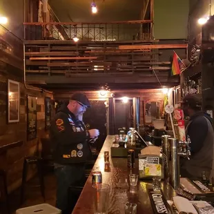The bar