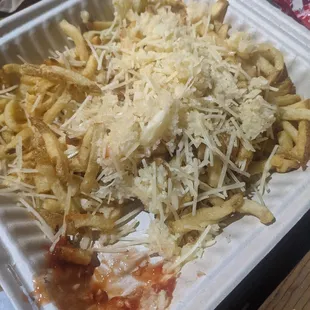 &quot;garlic parmesan fries&quot;